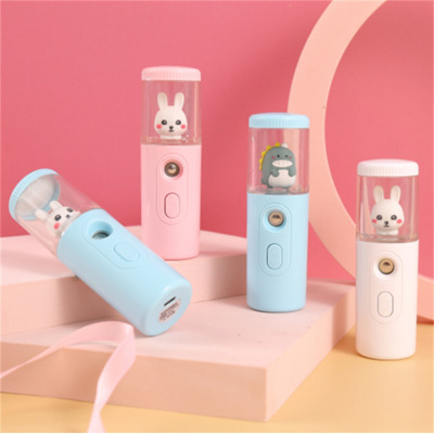 Cute Pet Handheld Beauty Delicate Nanometer Sprayer Humidifier Water Replenishing Instrument Nebulizer Facial Steamer Sprayer