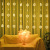2022 New LED Lighting Chain Snowflake Curtain Light Christmas Holiday Lamp Wedding Room Ornamental Festoon Lamp Factory Wholesale