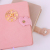 [Duke] A6 Huamel Cloth Hardcover Notebook Craft Decorative Diamond Buckle Business Gift Set