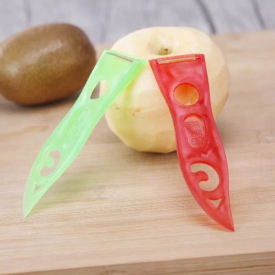 New One Yuan Store Household Fruit Vegetable Peeler Scratcher Small Fish Knife Multi Plastic Tools for Cutting Fruit Peeler