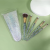 5PCS Glitter Shinng Crystal Makeup Brushes Set Cosmetic Beauty Powder Brush Concealer Eye Shadow Complete Makeup Kit Too
