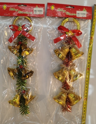 Christmas Decoration Supplies Christmas Tree Bell String Decorations