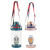 Children's Cute Pc Transparent Plastic Cup Portable with Handle Rope Drinking Cup Kindergarten Schoolchild Bottle