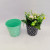 New Creative Retro Multicolor Desktop Pen Container Storage Bucket Succulent Bonsai Iron Bucket Domestic Ornaments