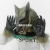 Adult Gray Wolf Head Wolf Gloves Horror Mask Halloween Animal Suit Children TikTok Latex Animal Headgear