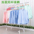 Clothes Hanger Floor Folding Stainless Steel Balcony Lifting Drying Rack Quilt Hanger Mobile Clothing Rod Wholesale
