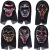 Halloween Children's Horror Ghost Face Mask Skull Death Devil Props Whole Head Cover Witch Scream Mask