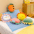 Cross-Border Foreign Trade SUNFLOWER Nap Pillow and Blanket Travel Waist Pillow Cushion New Creative Airable Cover Plush Toy