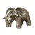 New Inlaid Gem Elephant Ashtray Windproof Design Zinc Alloy Electroplating Exquisite Gift for Men