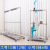 Mop Rack Stainless Steel Mobile Broom Cleaning Tool Storage Rack Mop Rack Wholesale for Enterprises