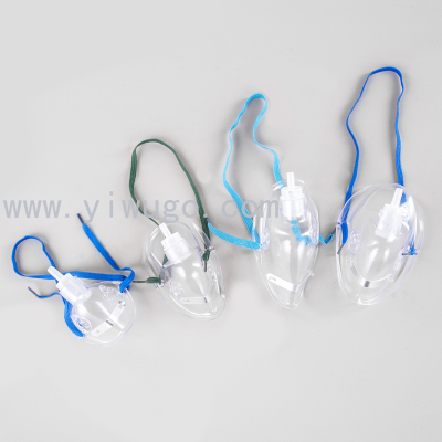 Oxygen Mask Used by Medical Units for Emergency Oxygen Supply
