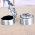 Retro Electroplated round Rose Jewelry Box Jewelry Box Metal Craft Love Necklace Ring Pendant Treasure Box 2057