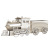 Train Head Model Decoration Special Offer Metal Craft Home Collection Stainless Steel Cutting Kid Gift SMG Train