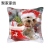 2022 New Cartoon Christmas Snowman Pillow Cover Holiday Gift Cushion Cover