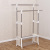 Wholesale Hanger Stainless Steel Double Rod Floor Clothes Hanger Indoor Hanger High Quality Drying Rack