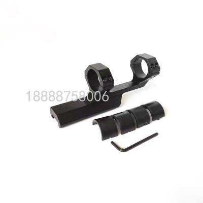 L3012 Sighting Telescope Support Laser Aiming Instrument Fixture Leather Rail