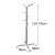 Wholesale Simple Floor Hanger Creative Hat and Coat Stand Living Room Bedroom Hanger Bag Hanging Rack Multi-Functional Hanger