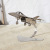 Metal Bayi Fighter Model New Products in Stock Fine Workmanship Stainless Steel Cutting Ornaments SMG Fighter