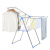 Wholesale Installation-Free Folding Clothes Hanger Floor Towel Rack Baby Diaper Rack Factory Supply