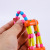 Processing Customized Spot Swing Dancing Giraffe Movable Toy Wholesale Wooden Finger Doll Toy