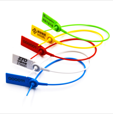 Plastic Tamper-Proof Seal Number Label * Sealing Waterproof Label Zipper Cable Tie Tensioner Lock 30cm