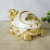 Metal Alloy Color Electroplating Lying Elephant Ashtray for Friends Boss Bar Desk Decorations