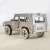 Metal Crafts Home Collection Stainless Steel Cutting Hummer Car Model Decoration Kids Gift SMG Hummer Car
