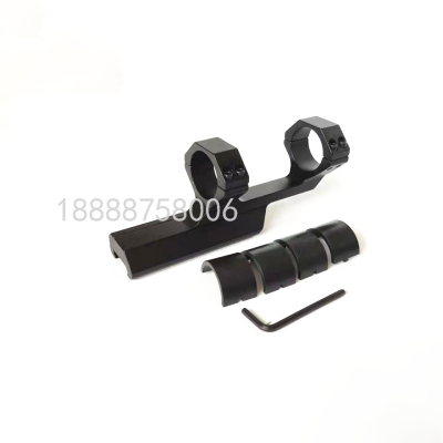 L3012-2 Sighting Telescope Support Laser Aiming Instrument Fixture Leather Rail