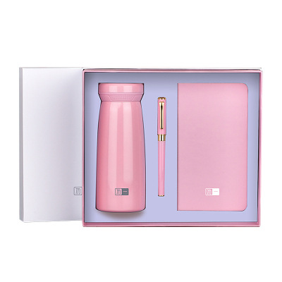 Do Not Vacuum Cup Set Notebook Printing Advertising Gift Business Notebook Gift Cup Pen Combination Wholesale