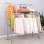 Clothes Hanger Floor Folding Indoor and Outdoor Large Hanger Hanger Portable Korean Wholesale