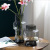 Belly Bottle Glass Vase Transparent Modern Minimalist Living Room Decorations Nordic Dining Table Flowers Flower Arrangement Creative Ornaments
