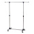 Wholesale Stainless Steel Retractable Clothes Hanger Floor Single Rod Bold Hanger Bedroom Drying Rack