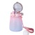 2021 New Internet Celebrity Big Belly Cup Cute Gradient Color Fat Water Bottle Belt Straw Large Capacity Portable Sports Bottle