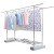 Outdoor Wind-Resistant Clothes Hanger Floor Stainless Steel Large Outdoor Roof Drying Rack Roof Windproof Hanger