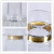 Metal Copper Ring Glass Vase Light Luxury Copper Ring Transparent Vase Nordic Creative Furnishings Decorative Ornaments Crafts