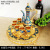 Wine Set Factory Direct Sales High-End Metal Antique European Style High Plate Liquor Jug Tass Home Decoration