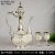 Wine Set Creative Metal Relief European Flat Dining Bar Suit Creative Tin Alloy High-End Gift Household Wine