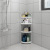 Wholesale Bathroom Corner Rack Bathroom Floor Storage Rack Plastic Triangle Shelf Corner Storage Article Storage Shelf