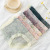 2022 Women's Underwear Ultra-Thin Mesh Floral Print Lace Mid Waist Mesh Exquisite Pure Cotton Satin