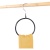 Thick Scarf Rack Silk Scarf Hanger Belt Waist Belt Tie Metal Household Thickened Ring Storage Ring Seamless