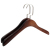 Clothing Store Seamless Wooden Hanger Adult Boys and Girls Retro Wood Clothes Hanger Clothes Hanger Non-Slip Household Real Wooden Hanger