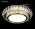 Ceiling Lamp LED Lamp Bedroom Light Variable Light with Three Colors Chandelier Indoor Energy-Saving Lamp Wall Lamp Home Lamp Crystal