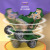 Children's Toy Car Boy Inertia One-Click Deformation Toy Stunt Racing Baby Power Control Car Model Aircraft