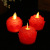 Lotus Lamp Electronic Candle Flame Lamp Simulation Swing Led Candle Light Buddha Worshiping Pilot Lamp Buddhist Supplies Buddha Utensils