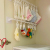 Hanging Hat Storage Fantastic Punch-Free Hook Multi-Functional Storage Rack Wardrobe Children Baby Saliva Square Towel Clip
