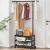 Household Multi-Functional Coat Rack Net Red Mouth Shoe Rack Storage Shoe Cabinet Time Simple Multi-Layer Combination Hanger Direct Supply