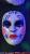Wansheng Carnival Ledmask Bar Dance Horror Thriller Led Mask Atmosphere Props Luminous Mask Manufacturer