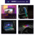 Car Modification RGB Pickup Ambience Light Car Music Rhythm Lamp Home Colorful Voice Control Led Atmosphere Light