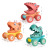 Popular Children Dinosaur Press Sliding Pull Back Car Toy Large T-Rex Inertia off-Road Vehicle Boy Play