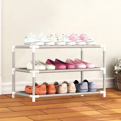 Simple Shoe Rack Dormitory Home Doorway Multi-Layer Assembly Dustproof Shoe Cabinet Storage Rack Non-Woven Fabric Shoe Rack